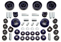 Kit silentblocs polyuréthane 48 pièces / train avant avec 23 mm barre stabilisatrice + HA-4WD / pour Audi A3Q (8L)/ Seat Leon T4 (1M)/ Skoda Octavia 4x4 (1U)/ VW Bora 4-Motion, Golf IV 4-Motion (1J) — TA Technix