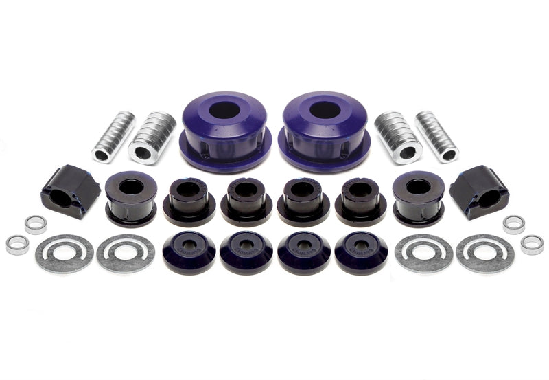 Kit silentblocs polyuréthane 26 pièces / train avant avec 18 mm barre stabilisatrice / pour Seat Arosa (6H)/ VW Lupo (6X/6E)/ Polo (6N + 6N2) — TA Technix