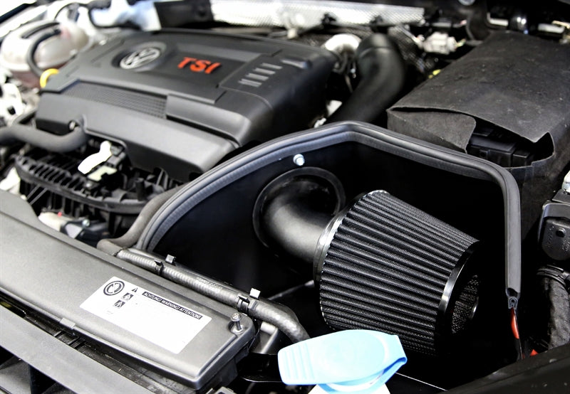 Kit Tube d'admission noir / Kit admission directe kit / pour Audi A3 (8V)/ Seat Leon (5F)/ Skoda Octavia (5E)/ VW Golf VII (AU) avec 1.8l TFSI / 2.0l TSI / TFSI moteurs / modèles ab 2014 — TA Technix