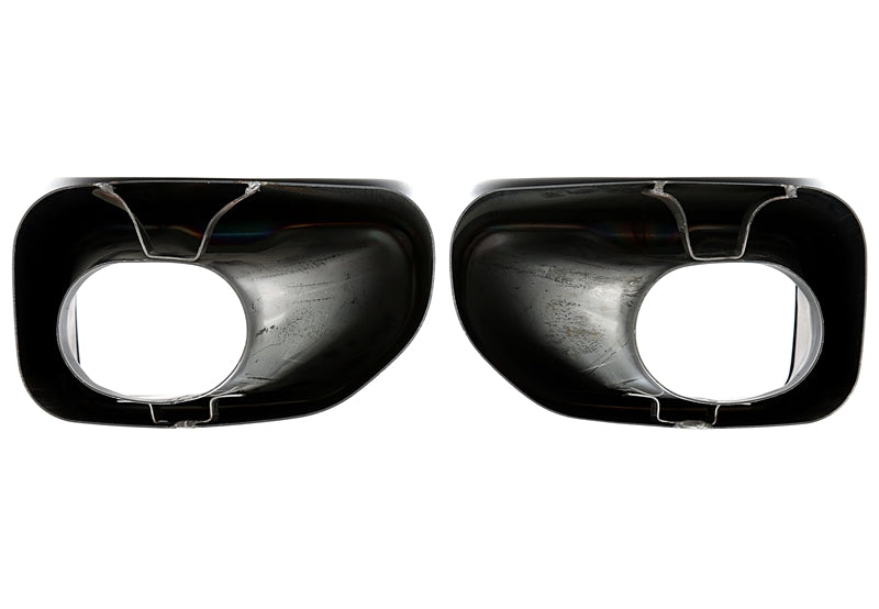 Enjoliveur d'embout zum à souder carré en noir/brillant pour BMW X3/X4 (G01,G02,G08) — TA Technix