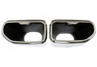 Enjoliveur d'embout zum à souder carré en chromé/brillant pour BMW X3/X4 (G01,G02,G08) — TA Technix