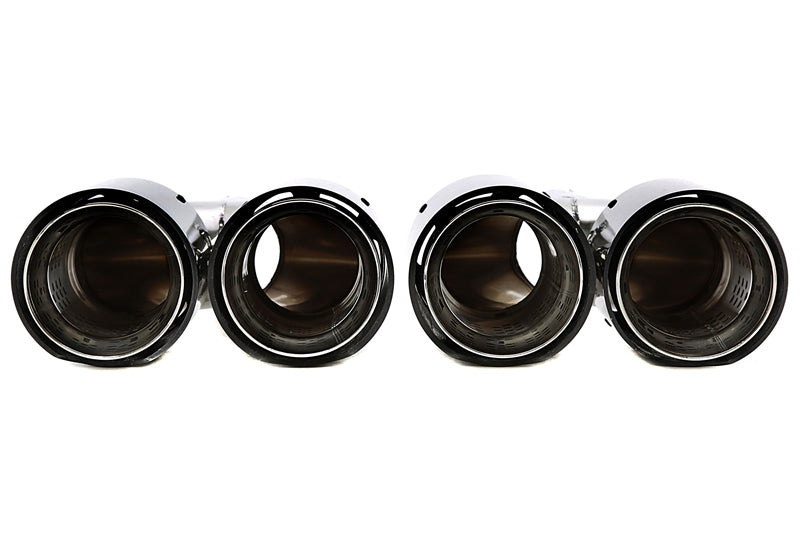 Embout d'échappement inox à visser in chrome/brillant pour BMW 5er Série (F10, F11), 6er Série (F12, F13) — TA Technix