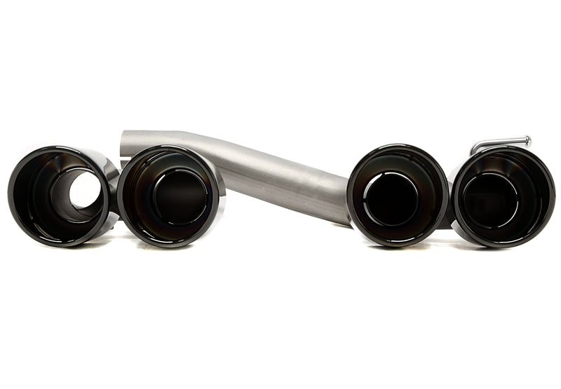 Enjoliveur d'embout à visser "double design" en chromé/brillant pour BMW 3er Série (F30, F31) — TA Technix