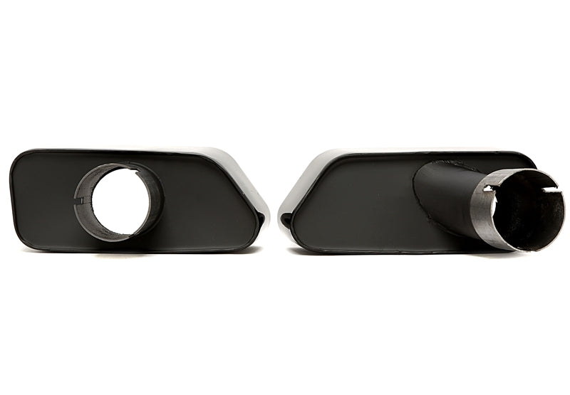 Enjoliveur d'embout à visser "simple design" en chromé/brillant pour BMW 5er Série (F10) — TA Technix