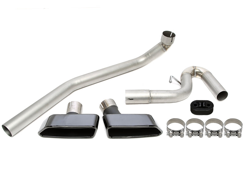 Enjoliveur d'embout à visser "simple design" en chromé/brillant pour BMW 5er Série (F10) — TA Technix