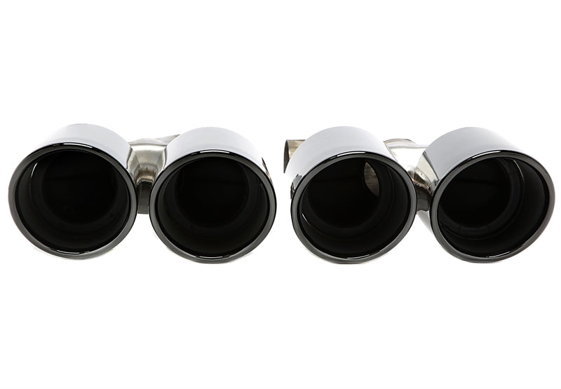 Enjoliveur d'embout à visser "double design lang" en chromé/brillant pour BMW X3er Série (G01) — TA Technix