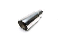Embout d'échappement inox universel 100 mm rond / à bord roulé / biseauté — TA Technix