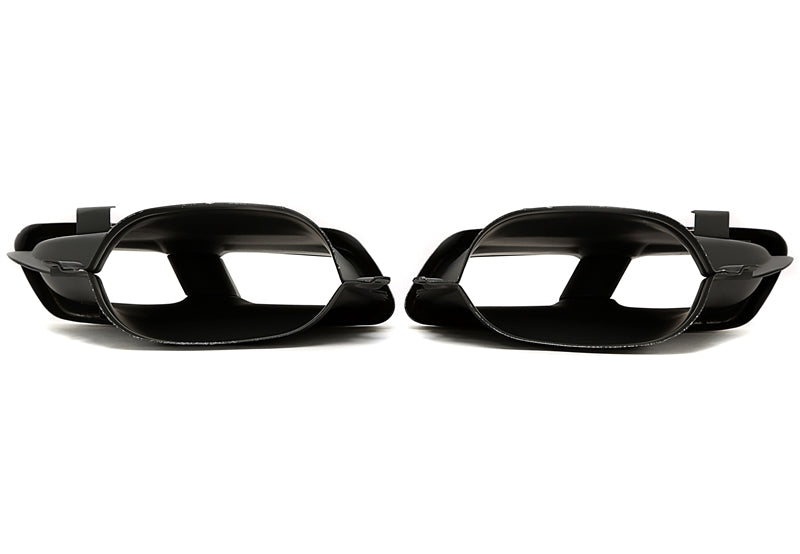 Enjoliveur d'embout à visser "double design whole" en chromé/brillant pour Mercedes Benz C-Klasse (W205) / GLC-Klasse (X/C253) — TA Technix