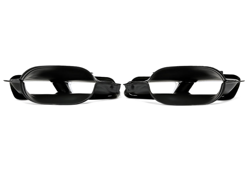 Enjoliveur d'embout à visser "double design-2" en chromé/brillant pour Mercedes Benz E-Klasse (W212) / S-Klasse (W222) — TA Technix