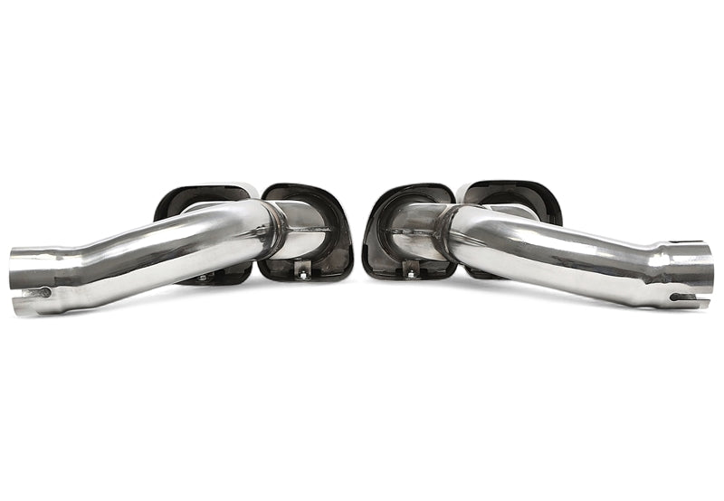 Enjoliveur d'embout à visser "double design brossé" pour Porsche Cayenne (9Y0) — TA Technix