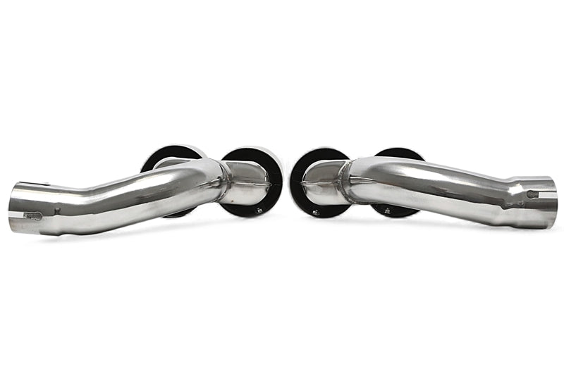 Enjoliveur d'embout à visser "double design brossé" pour Porsche Cayenne (9Y0) — TA Technix