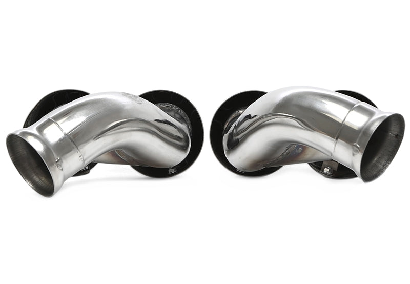 Enjoliveur d'embout à visser "double design brossé" pour Porsche Cayenne (958.2) — TA Technix