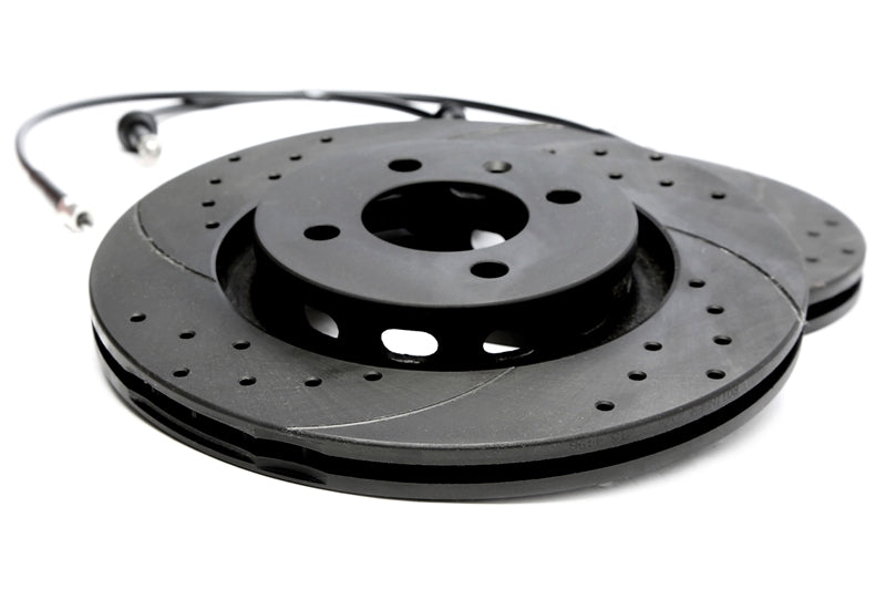 Kit de freinage 6 pistons 280mmx22 mm/kit d'évolution pour train avant Smart type 453 — étriers jaunes — TA Technix