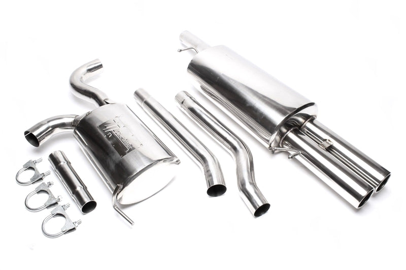 Ligne d'échappement inox 2 × 76 mm pour VW Passat berline + Variant, type 3B/3BG — TA Technix