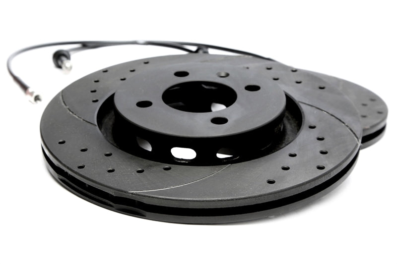 Kit de freinage 6 pistons 280mmx22 mm/kit d'évolution pour train avant Seat Cordoba/Ibiza II/Inca/Toledo VW Caddy II/Corrado/Golf II + III/Jetta II/Passat/Polo III/Vento — étriers rouges — TA Technix