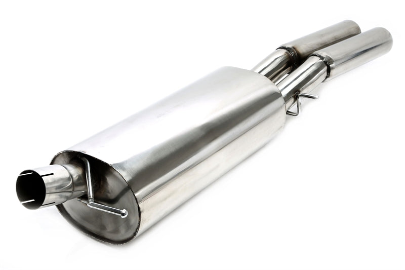 Silencieux arrière 2 × 76 mm rond/à bord roulé aus Ligne d'échappement inox EVOA4A-xx — TA Technix