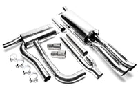Ligne d'échappement inox 2 × 76 mm DTM pour Audi A4 berline, -Avant, Typ B5 — TA Technix