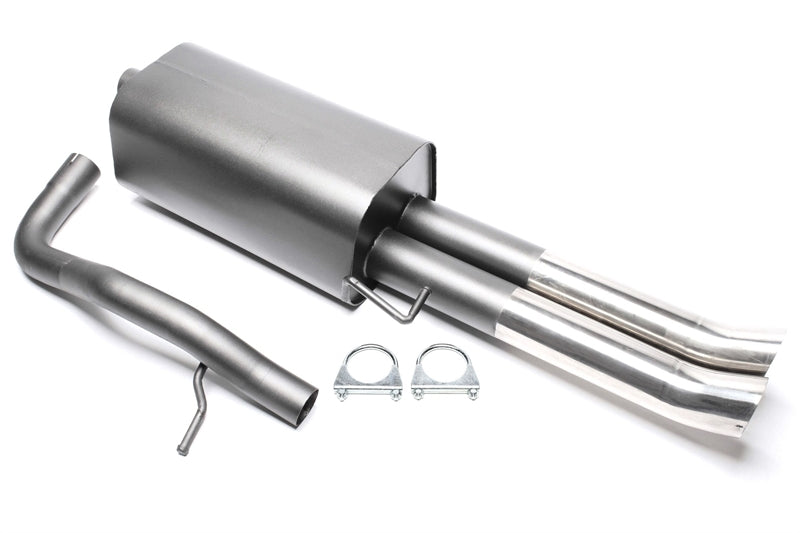 Silencieux sport 2 × 76 mm DTM pour Audi A4, Typ B5 — TA Technix