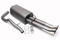 Silencieux sport 2 × 76 mm DTM pour VW Bora, Bora Variant 1J — TA Technix