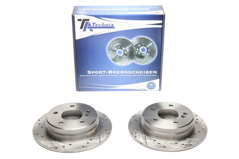 Jeu de disques de frein sport train arrière pour Mercedes Benz C-Klasse W202/S202 — TA Technix