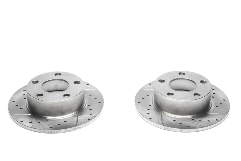 Jeu de disques de frein sport train arrière pour Audi 100/200/Quattro — TA Technix