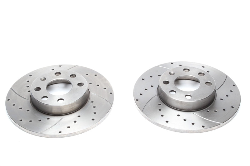 Jeu de disques de frein sport train avant pour Opel Astra G — TA Technix