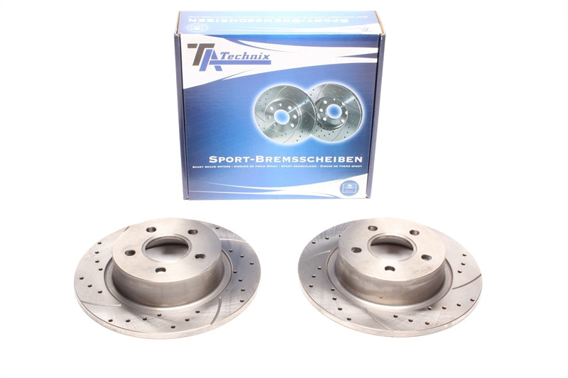 Jeu de disques de frein sport train arrière pour Ford Transit Connect/ Tourneo Connect — TA Technix