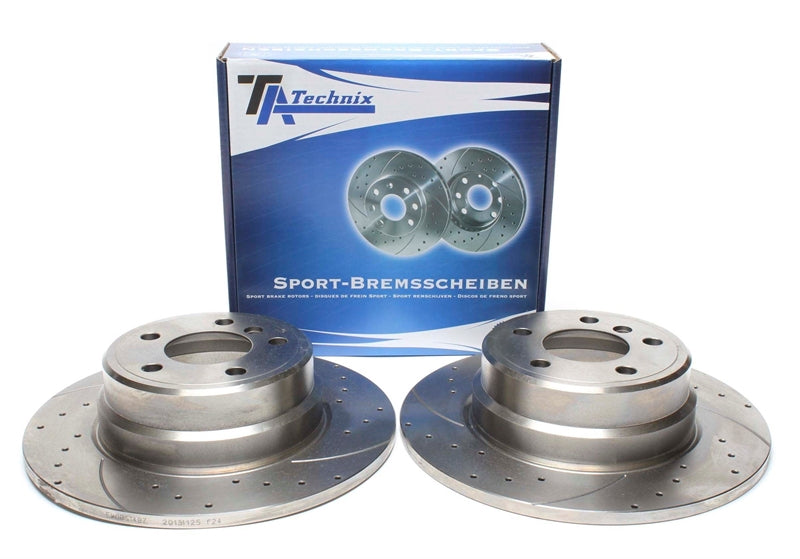 Jeu de disques de frein sport train arrière pour BMW X5 E53 — TA Technix