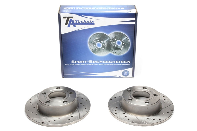 Jeu de disques de frein sport train arrière pour Audi A6 — TA Technix