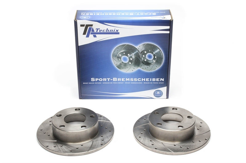 Jeu de disques de frein sport train arrière pour Audi A6 / S6 — TA Technix