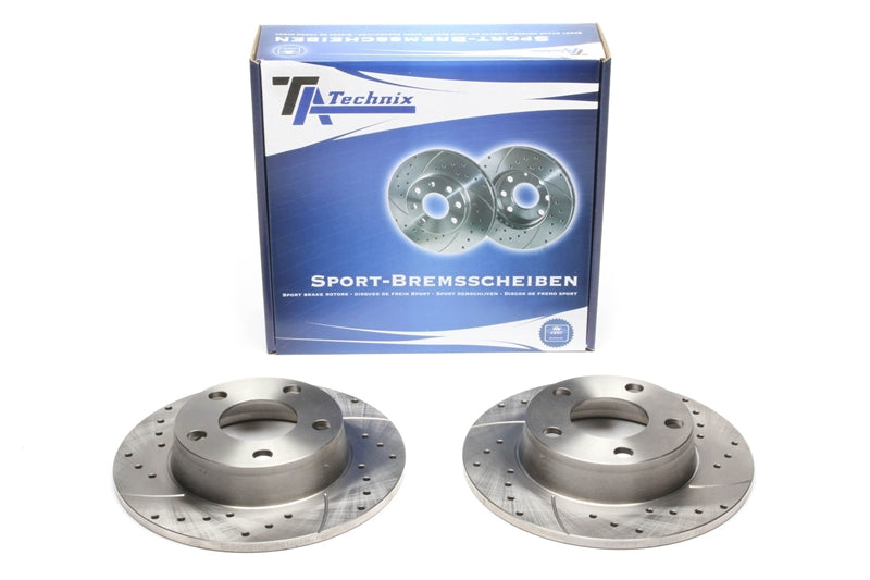 Jeu de disques de frein sport train arrière pour Audi A6 / A6 Allroad — TA Technix