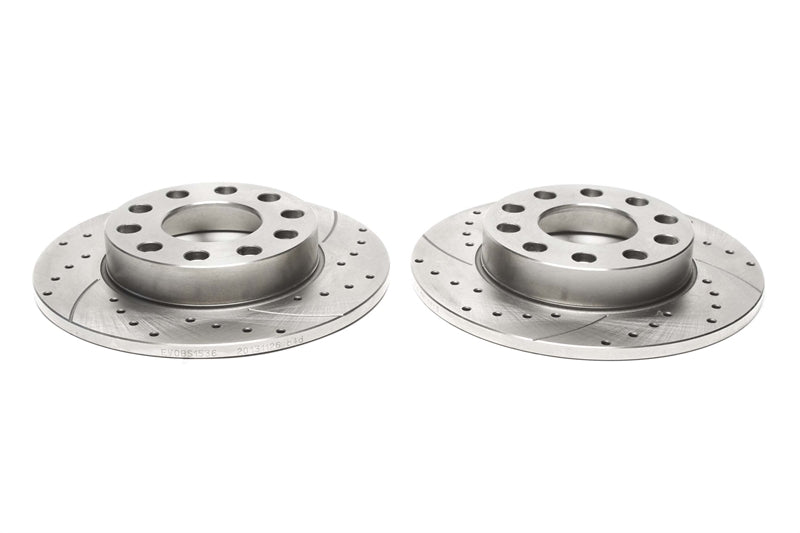 Jeu de disques de frein sport train arrière pour Audi A4 8E/B6/B7 / 8H/B6/B7 / Seat Exeo — TA Technix