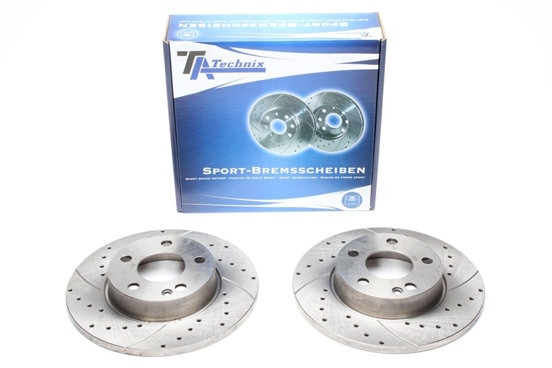 Jeu de disques de frein sport train avant pour Mercedes Benz A-Klasse W169 — TA Technix