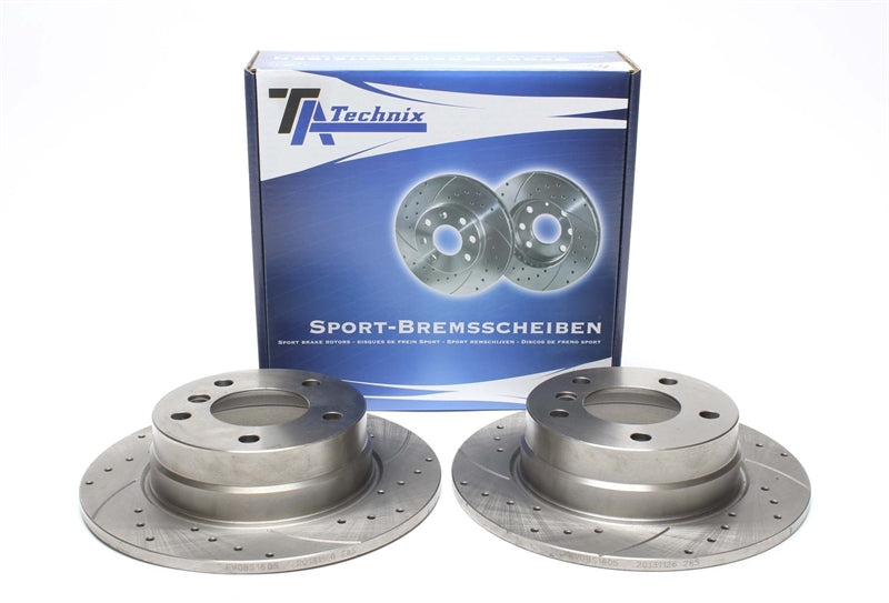 Jeu de disques de frein sport train arrière pour BMW 116i/118i E81 / F20 — TA Technix