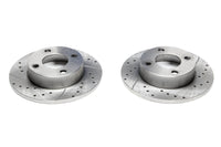 Jeu de disques de frein sport train arrière pour Audi 100 type 44Q 1.8l Quattro — TA Technix