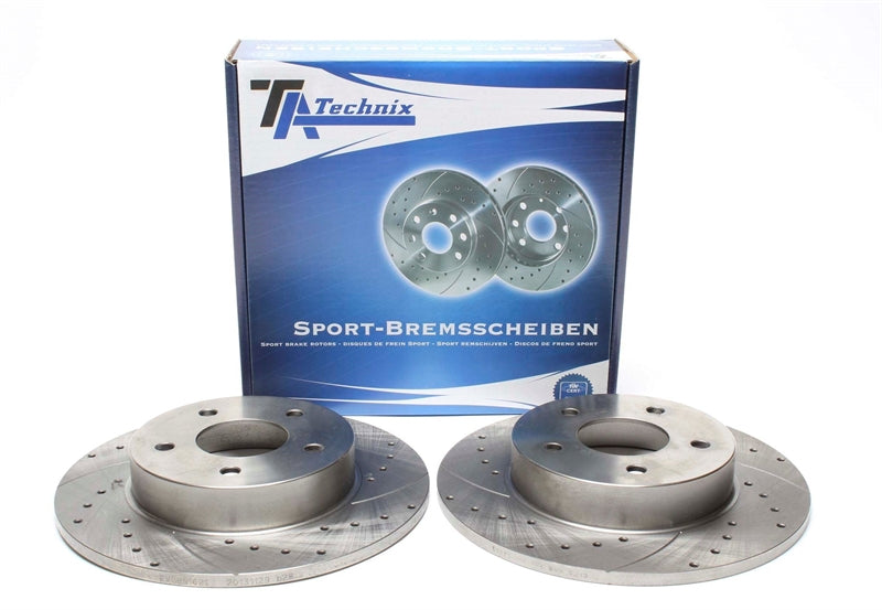 Jeu de disques de frein sport train arrière pour Nissan Almera / Primera — TA Technix
