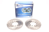 Jeu de disques de frein sport train arrière pour Ford Transit Bus/ fourgon/ plateau — TA Technix