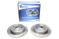 Jeu de disques de frein sport train arrière pour Opel Insignia/Saab 9-5 — TA Technix