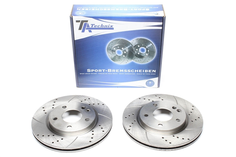 Jeu de disques de frein sport train avant pour Mercedes Benz Vaneo — TA Technix