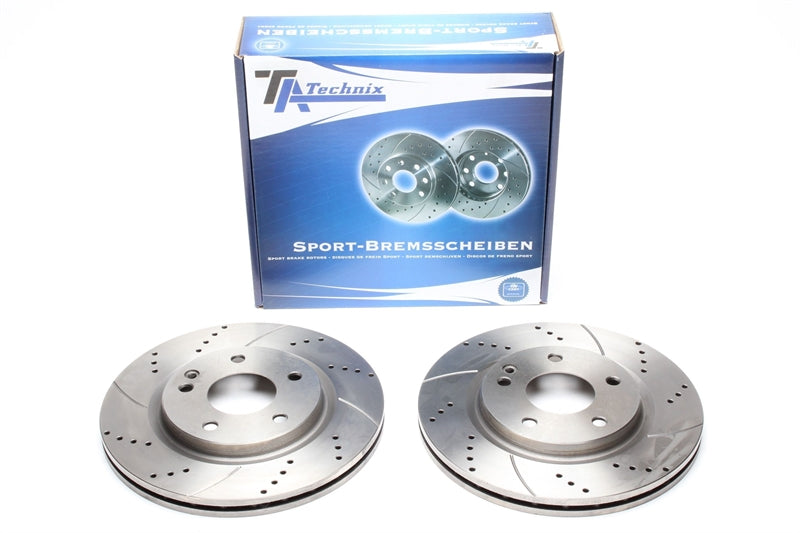 Jeu de disques de frein sport train avant pour Mercedes Benz A-Klasse W168 — TA Technix