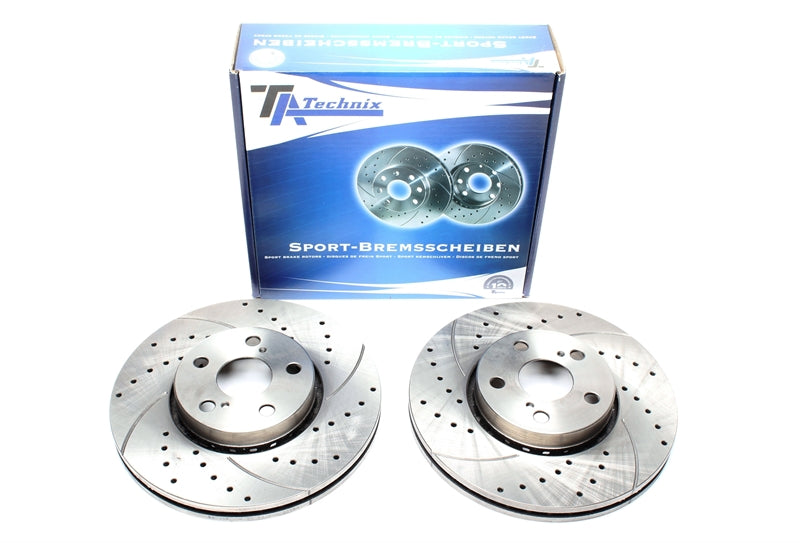Jeu de disques de frein sport train avant pour Toyota Avensis / Avensis Liftback / Avensis SW — TA Technix