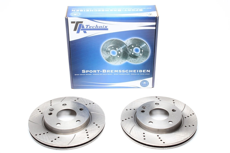 Jeu de disques de frein sport train avant pour Mercedes Benz A-Klasse — TA Technix