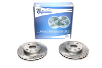 Jeu de disques de frein sport train avant pour Kia Rio Stufenheck / Rio break — TA Technix
