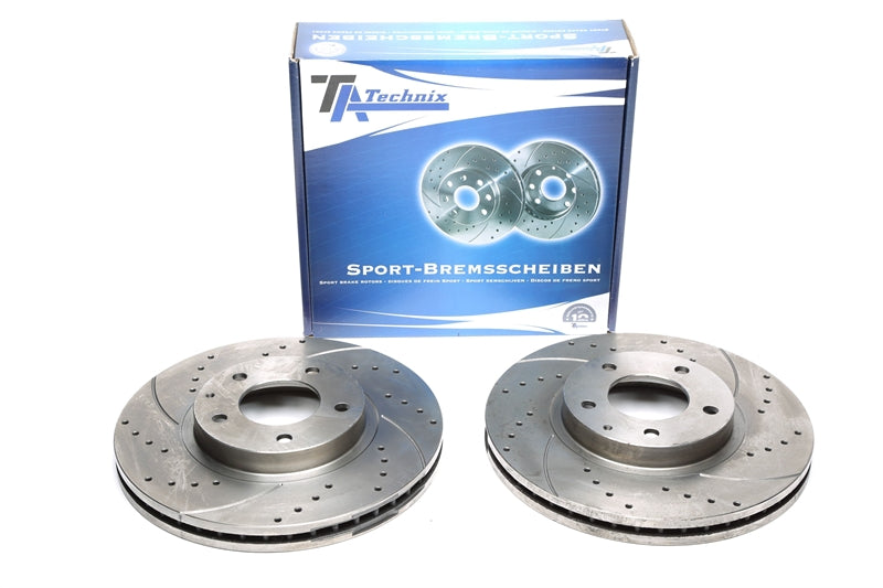 Jeu de disques de frein sport train avant pour Mazda MPV II — TA Technix