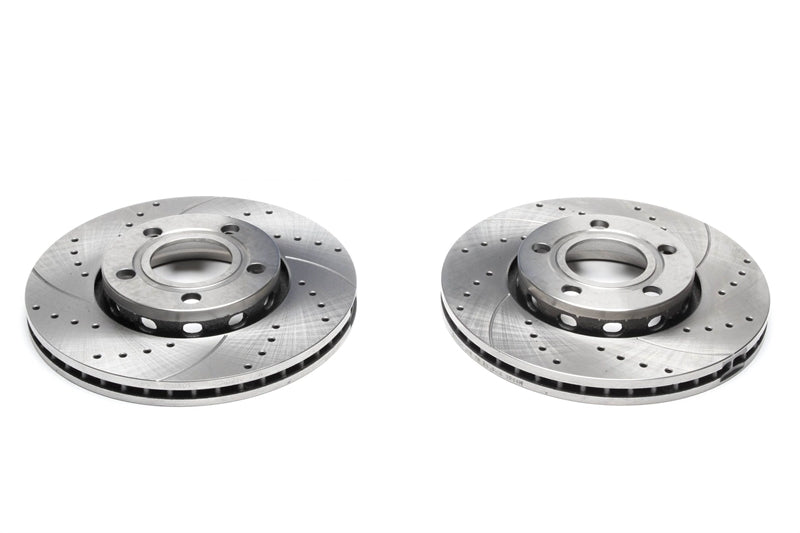 Jeu de disques de frein sport train avant pour Audi 100/200 type 44, Audi Quattro type 85 — TA Technix