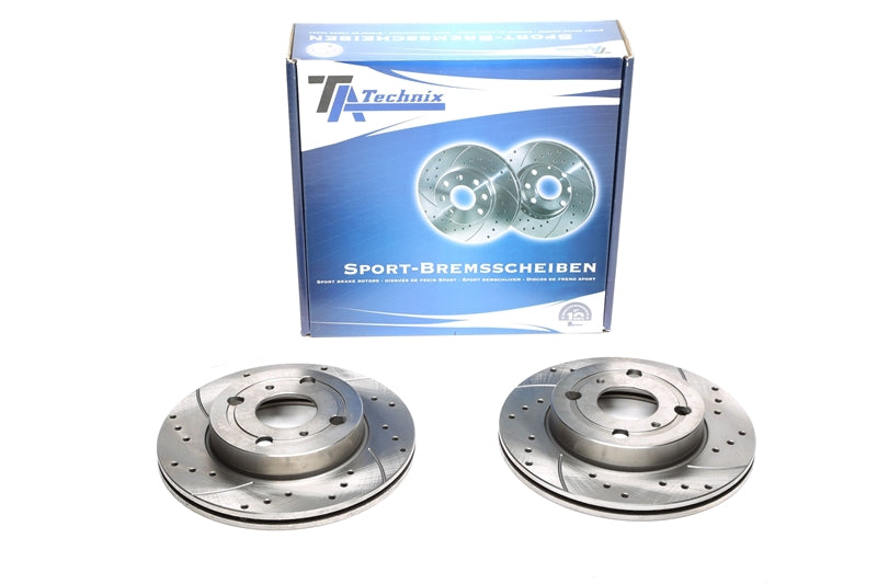 Jeu de disques de frein sport train avant pour Toyota Yaris — TA Technix