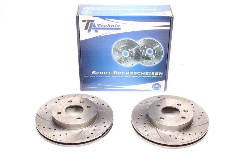 Jeu de disques de frein sport train avant pour Daewoo Leganza — TA Technix