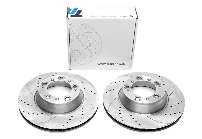 Jeu de disques de frein sport train arrière pour Porsche 911er type 996 + 997 + 991 — TA Technix