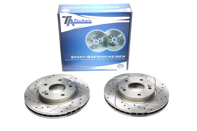 Jeu de disques de frein sport train avant pour Hyundai Elantra Stufenheck — TA Technix