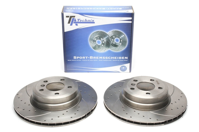 Jeu de disques de frein sport train arrière pour BMW X5 E70 / X6 E71 E72 — TA Technix